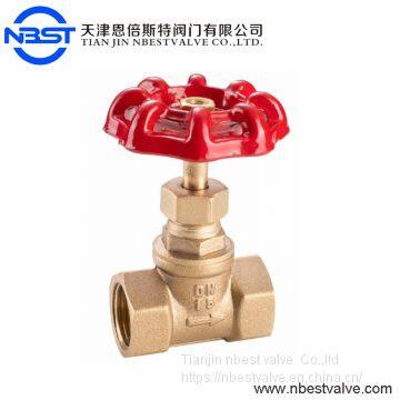 Low Pressure NPT 1/2 inch Brass Steam Gate Valve