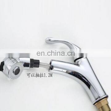 Wholesale Pulling 1.5m Brass Kitchen Sink Water Tap,basin Faucet photo-3
