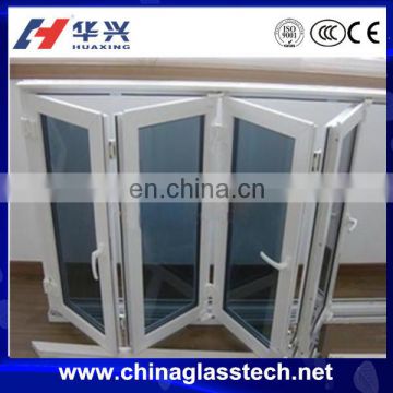 CE&CCC 2014 modern stype frosted glass bathroom pvc folding door