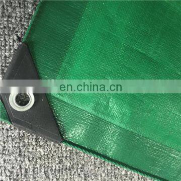 Green color 140 gsm pe tarpaulin to european market