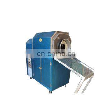 100kg per batch nuts roaster/small gas peanuts roaster machine