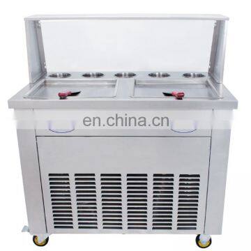 ice cream machine/2 pan durable fry ice cream machines/ice cream distributors