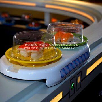 Wear-resistant delicate patterns humanized no noise hot pot conveyor belt machine