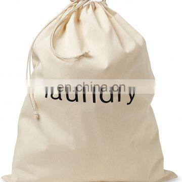 Simple Houseware 2 Pack Extra Large Natural Cotton Laundry Bag Beige 28" x 36"