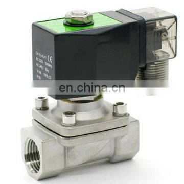 SPU series 2 way 1/2 orifice 15mm zero pressure start stainless steel solenoid valve normally closed