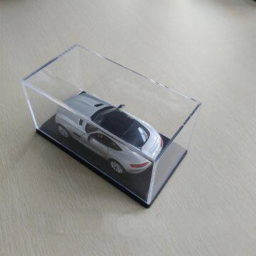 Customize Clear Acrylic Display Box Plexi Storage Case With Base photo-4