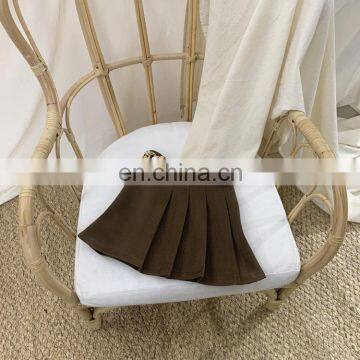 Children's Skirts 2020 Autumn and Winter New Girls Woolen Pleated Skirt Skirts Children's Lolita Skirt Tutu