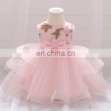 Western Style Girl Summer Frock Designs Kids Clothes Girls Tutu Party Dress