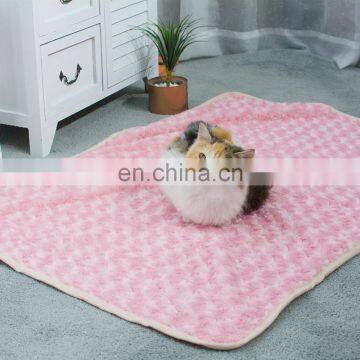 Waterproof Fleece Luxury Soft Promotional Custom Car Bed Sherpa Pet Dog Cat Blanket Fabric For Dog Blanket photo-6