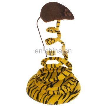 New Design Tumbler Small Dancing Cat Scratching Springs Play Toys photo-3