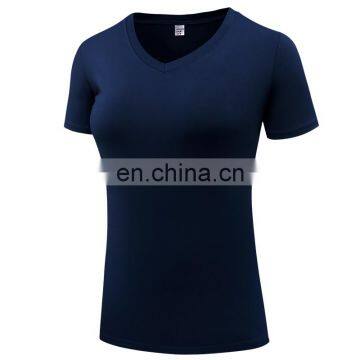 Women V Neck Twist Short Sleeve T Shirt photo-2