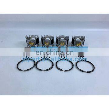 4FE1 Pistons Kit With Piston Pin For Isuzu