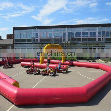 Go Kart Track Race Track Gokart Inflatable Zorb Ball Go Karts Racing Race Car Track for Sale photo-2