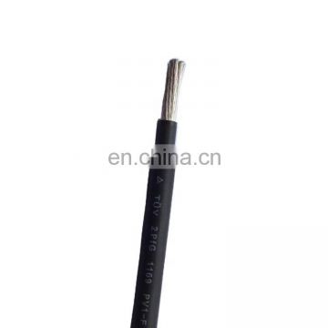 power system dc solar cable 10mm2 oem 16mm2 xlpe xlpo solar cable 1x6mm2 solar dc wires