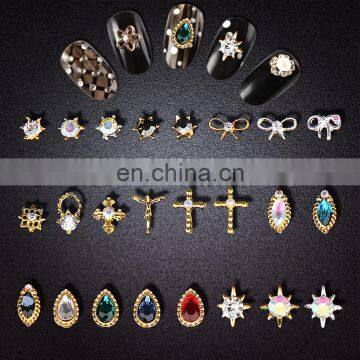 Hot sale factory direct nail art designs 3d decor alloy at good price