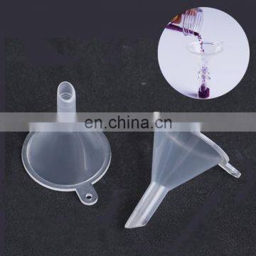 Mini Transparent Plastic Funnel For Manicure Nail Art Tool