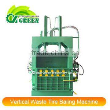 Professional Hydraulic Vertical Waste Tire Baling Machine photo-2