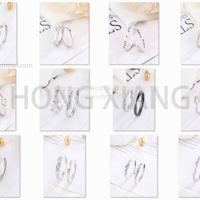 Brand Jewelry Style Fashion S925 Diamond Ring Set