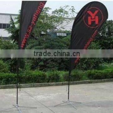 2014 fiberglass pole flying banner and feather flag