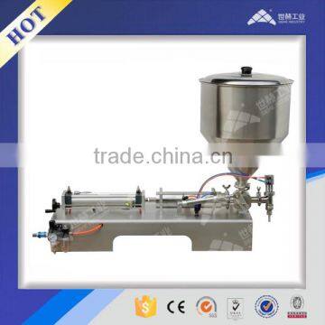 liquid stainless steel volume type piston filling machine