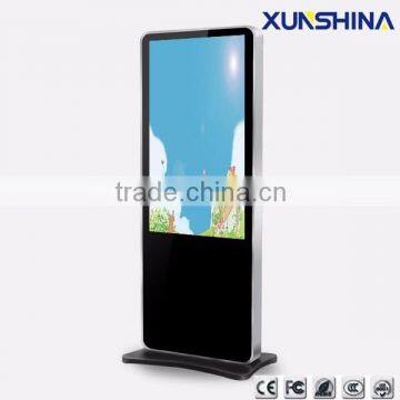 Floor standing 55 inch Android lcd advertising player