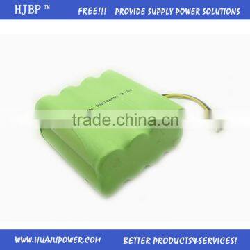 ni-mh rechargeable battery pack aa 3.6v 1600mah 7.2v 4000mah ni-mh battery pack 3.8Ah 9.6V