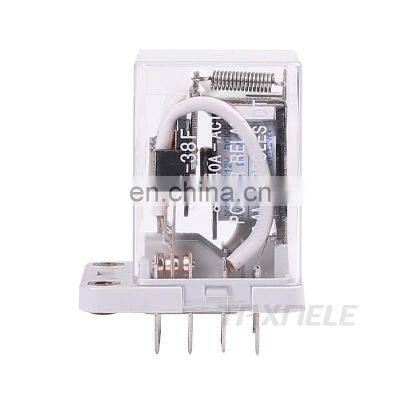JQX-38F 3Z 40A Power Relay Intermediate Relay Electromagnetic Relay 11pin DC12V DC24V AC110V AC220V With Base photo-3