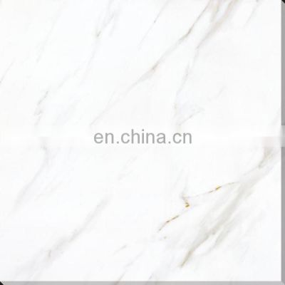 regular polished porcelain  white 600x600mm glazed tiles from foshan china