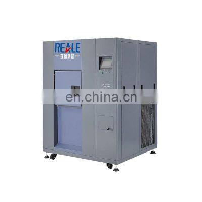 Two zone hot impact testing cryo chamber thermal shock test chamber