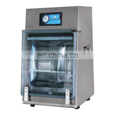 HVV-410 Hualian Vertical Milk Powder Food Plastic Bag Packaging Sealer Sealing Vacuum Packing Machine