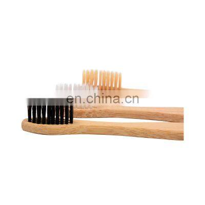 YangZhou Factory Wholesale Charcoal Bamboo Toothbrush Personal Logo photo-3