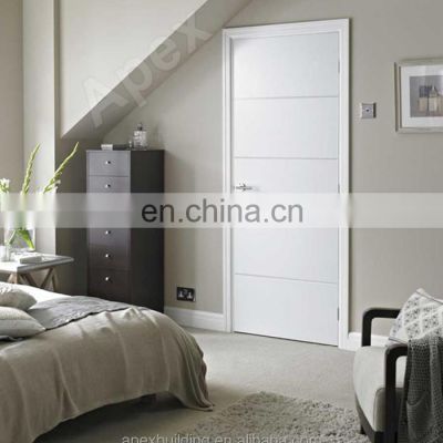 American luxury hotels bedroom panels fashion designs solid door wooden interior white flush contemporary door