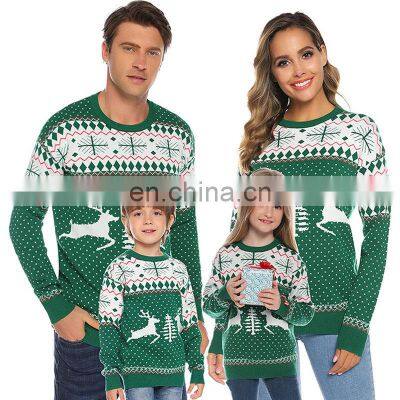 Introducing Latest Personalized Logo Mens Pullover Women Kids Custom Christmas Sweater