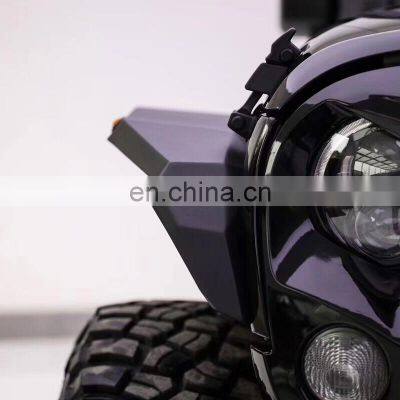 Shanghai Sanfu J342 Fender Flares Wholesalers 4x4 ABS High Quality Aluminum Alloy Fender Flare Fit For Jeep W Rangler JK 07-17 photo-4