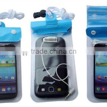 Swim Water Resistant Bag For Samsung and iPhone with Earphone Jack