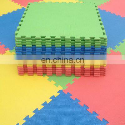 Eco-friendly non slip eva foam baby floor mat inter-locking foam play mat