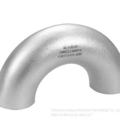 Stainless Steel 45 Degree 90 Degree 180 Degree Welded Clamped Threaded Elbow Bend