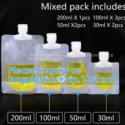 spout pouch/Food grade liquid beverage bag with spout/Runner wine spout bag,Stand up runner wine packing spout bag /Refill pouch bags