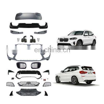 Car Body Kits Front Bumper Kits Spare Parts Car Upgrade For BMW G01/08 to X3M 2017-IN