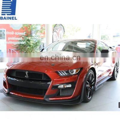 Engine Hood For FORD MUSTANG 2020 GT500(GRILLS INCLUDED) Aluminum Hood Auto Spare Body Parts Body Kit Bonnet photo-2