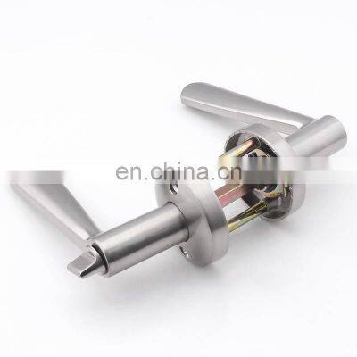 WG0012 High Security Home Bathroom Restroom Door Handle Lock With Key photo-3