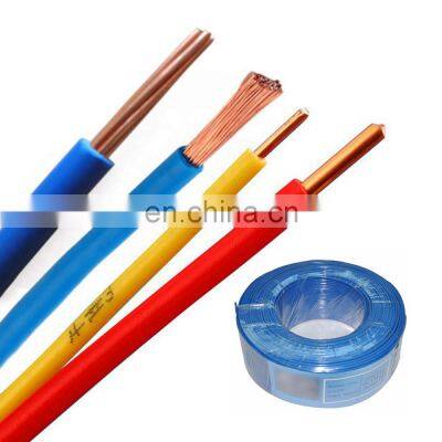 Pvc Insulated Copper Wire Electric Wires With Pvc Insulated Single Core Flexible Wire