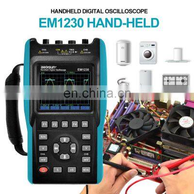 All-sun EM1230 Handheld Digital Storage Oscilloscope 25MHz 100M Sa/s Scope Meter With LED Backlight Stock in US photo-3