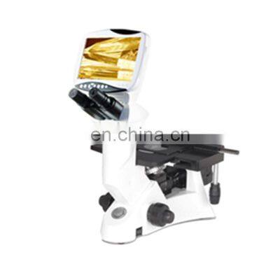 DMS-551 LCD screen Compound inverted portable metallurgical microscope