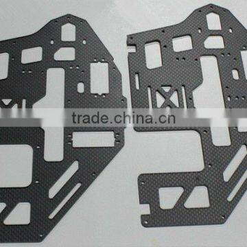 carbon fiber battery mounting plate for helicopter