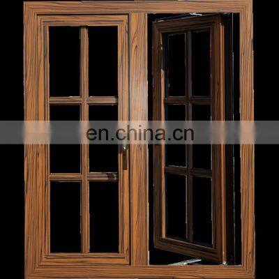 AS 2047 Standard Aluminum Double Glazed Casement Window for Home