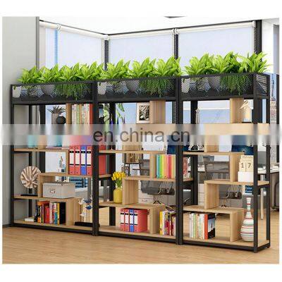 Factory Direct Bookshelf Modern Office Storage Rack Floor Rack With Best Quality photo-5