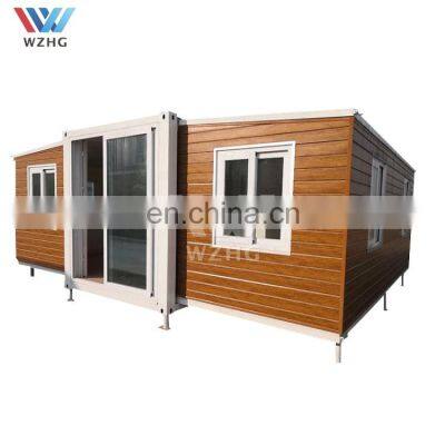 Factory direct floating prefab house fold out 20 foot farmhouse flat pack container