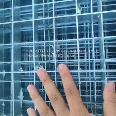 Shunbang spot hot-dip galvanized ditch cover plate platform step plate steel grating heavy profiled grid ditch cover plate