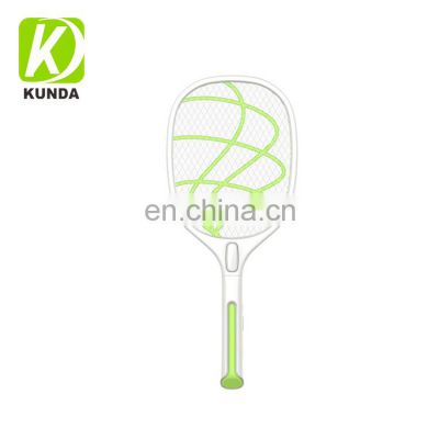 China Factory USB Rechargeable  Electric Fly  Mosquito Swatter Insect Control  With Led Light